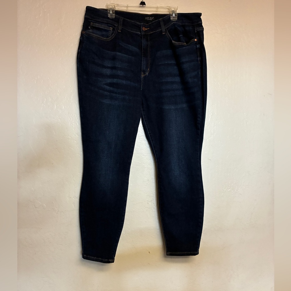 Judy Blue Skinny Fit Size 22W In Dark Blue